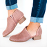 Women Fall Detailed Open Side Flat Sandals